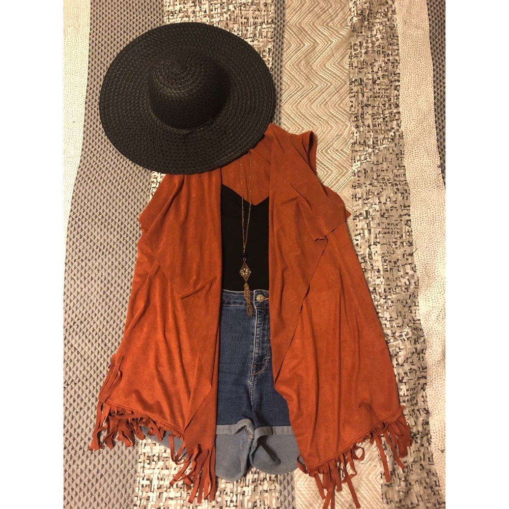 Red Orange Vest